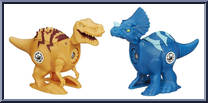 Tyrannosaurus Rex vs Triceratops Action Figure
