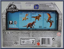 Stygimoloch "Stiggy" from Jurassic World 2 - Attack Packs manufactured by Mattel [Back]