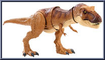 Tyrannosaurus Rex (Thrash 'N Throw) from Jurassic World 2 - Dinosaurs manufactured by Mattel [Loose]