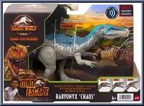 Baryonyx 'Chaos' from Jurassic World - Camp Cretaceous - Dino Escape - Roar Attack manufactured by Mattel [Front]