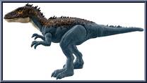 Carcharodontosaurus (Blue) from Jurassic World - Camp Cretaceous - Dino Escape - Mega Destroyers manufactured by Mattel [Loose]