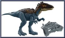 Carcharodontosaurus (Blue) from Jurassic World - Camp Cretaceous - Dino Escape - Mega Destroyers manufactured by Mattel [Loose]
