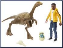 Darius & Gallimimus from Jurassic World - Camp Cretaceous - Dino Escape - Jurassic Campers manufactured by Mattel [Loose]