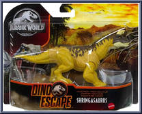 Shringasaurus from Jurassic World - Camp Cretaceous - Dino Escape - Wild Pack manufactured by Mattel [Front]