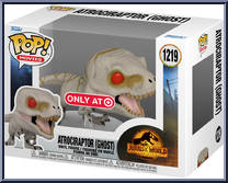Atrociraptor (Ghost) (Lunging) from Jurassic World - Dominion - Pop! Vinyl Figures manufactured by Funko [Front]