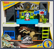 Scan & Glow Dino Playset from Jurassic World - Imaginext - Basic Series manufactured by Fisher-Price [Front]