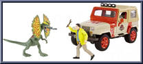 Dennis Nedry Getaway Pack Action Figure