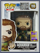 Aquaman and Motherbox from Justice League - Pop! Vinyl Figures manufactured by Funko [Front]