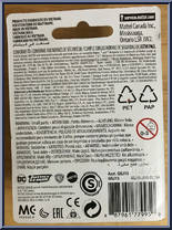 Aquaman from Justice League - PVC manufactured by Mattel [Back]