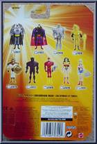 Wildcat from Justice League Unlimited - DC Super Heroes - Orange Cards manufactured by Mattel [Back]