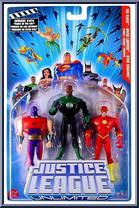 Flash / Green Lantern / Atom Smasher from Justice League Unlimited - 3-Packs manufactured by Mattel [Front]