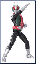 Kamen Rider (New 1) from Kamen Rider - SHODO-XX (Double Cross) - Shodo 04 manufactured by Bandai [Loose]