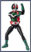 Kamen Rider (Original 2) from Kamen Rider - SHODO-XX (Double Cross) - Shodo 10 manufactured by Bandai [Loose]
