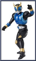 Kamen Rider Kuuga (Dragon Form) from Kamen Rider - SHODO-XX (Double Cross) - Shodo 04 manufactured by Bandai [Loose]
