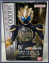Kamen Rider OOO (Latorartar Combo) from Kamen Rider - SHODO-XX (Double Cross) - Shodo 04 manufactured by Bandai [Front]