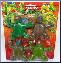 Baby Turtles from Karate Turtles Warriors - Basic Series manufactured by Unknown [Front]