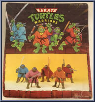 Michelangelo from Karate Turtles Warriors - Basic Series manufactured by Unknown [Back]