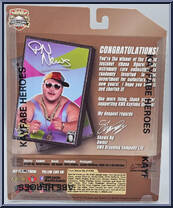 P.N. News (Testshot) from Kayfabe Heroes - Basic Series manufactured by KWK [Back]