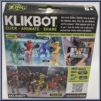 Cannon from Klikbot - Series 1 - Hero manufactured by Zing [Back]