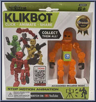 Cannon from Klikbot - Series 1 - Hero manufactured by Zing [Front]
