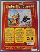 Lady Pendragon (Black / Dark Hair) from Lady Pendragon - Basic Series manufactured by Action Toys [Back]