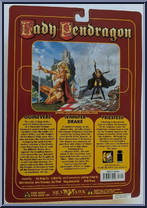 Lady Pendragon (White / Silver) from Lady Pendragon - Basic Series manufactured by Action Toys [Back]