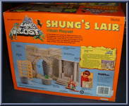 Shung's Lair from Land of the Lost - Accessories manufactured by Tiger Toys [Back]