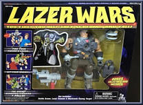 Howard Brett  from Lazer Wars - Basic Series manufactured by Toy Island [Front]