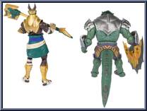 Nasus / Renekton from League of Legends - Basic Series manufactured by Spinmaster [Loose]