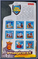 Sir Gawain vs. the Green Knight from Legend of King Arthur - Imaginext manufactured by Fisher-Price [Back]