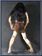 Castle Freak (Black Hair / White Body) from Legends of Horror - Basic Series manufactured by Full Moon [Loose]