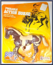 Horse (Brown & Tan) (Tan Saddle) from Legends of the West - Horses manufactured by Empire Toys [Front]