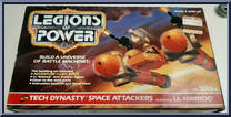 Space Attackers from Legions of Power - Tech Dynasty manufactured by Tonka [Front]