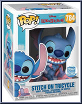 Stitch On Tricycle from Lilo & Stitch - Pop! Vinyl Figures manufactured by Funko [Front]