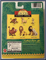 Simba from Lion King - Simba's Pride manufactured by Mattel [Back]