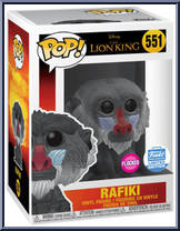 Rafiki (Live Action) (Flocked) from Lion King - Pop! Vinyl Figures manufactured by Funko [Front]