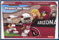 Arizona Cardinals from Little People Collector - NFL manufactured by Fisher-Price [Back]