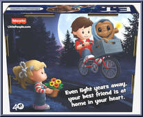E.T. The Extra-Terrestrial from Little People Collector - Basic Series manufactured by Fisher-Price [Back]
