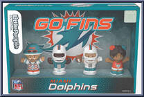 Miami Dolphins from Little People Collector - NFL manufactured by Fisher-Price [Front]