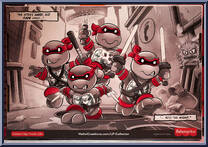 Origins 4-Pack from Little People Collector - Teenage Mutant Ninja Turtles manufactured by Fisher-Price [Back]