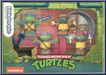 Original 4-Pack from Little People Collector - Teenage Mutant Ninja Turtles manufactured by Fisher-Price [Front]