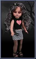 Demonique from Living Dead Dolls - Series 10 manufactured by Mezco [Loose]