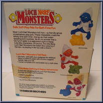 Dwiffle & Snail from Loch Nerf Monsters - Basic Series manufactured by Parker Brothers [Back]