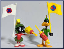 Daffy Duck & Marvin the Martian Action Figure