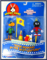 Daffy Duck & Marvin the Martian from Looney Tunes - Basic Series manufactured by Playmates [Front]