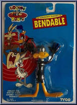 Daffy Duck from Looney Tunes - Bendables manufactured by Tyco [Front]