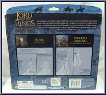 Berserker Uruk-Hai & Frodo (UK) from Lord of the Rings - Return of the King - International Exclusives manufactured by Toy Biz [Back]