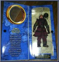 Gimli from Lord of the Rings - Return of the King - 12" Special Edition Collector Series manufactured by Toy Biz [Front]