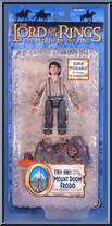 Frodo (Mount Doom, Electronic Base) from Lord of the Rings - Trilogy - Return of the King - Series 5 manufactured by Toy Biz [Front]