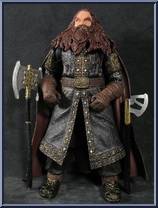 Gimli (Coronation Attire) from Lord of the Rings - Trilogy - Return of the King - Series 3 manufactured by Toy Biz [Loose]